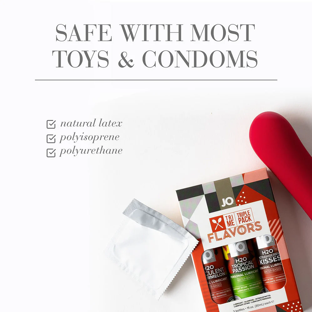 Lube Sampler Pack - Watermelon, Tropical, Strawberry - Image 4