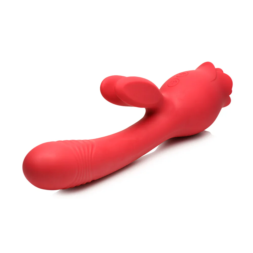 A Rose Toy On One End, A Rabbit Vibrator On The Other - Image 7