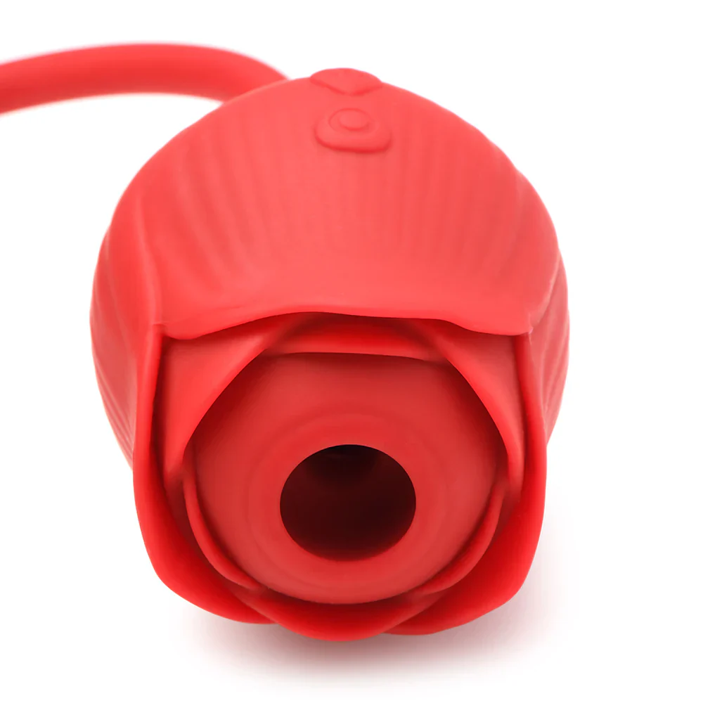 A Thrusting and Suction Rose Toy - Image 5