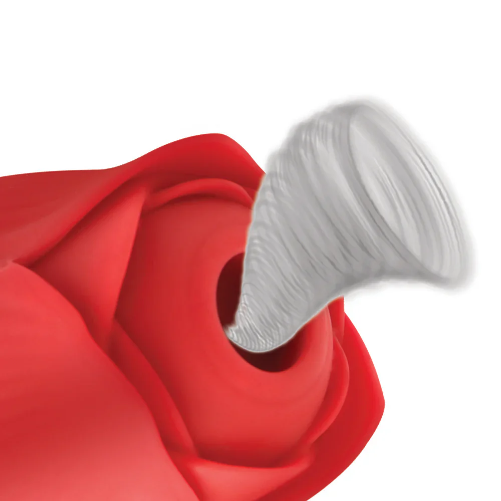 A Thrusting and Suction Rose Toy - Image 7