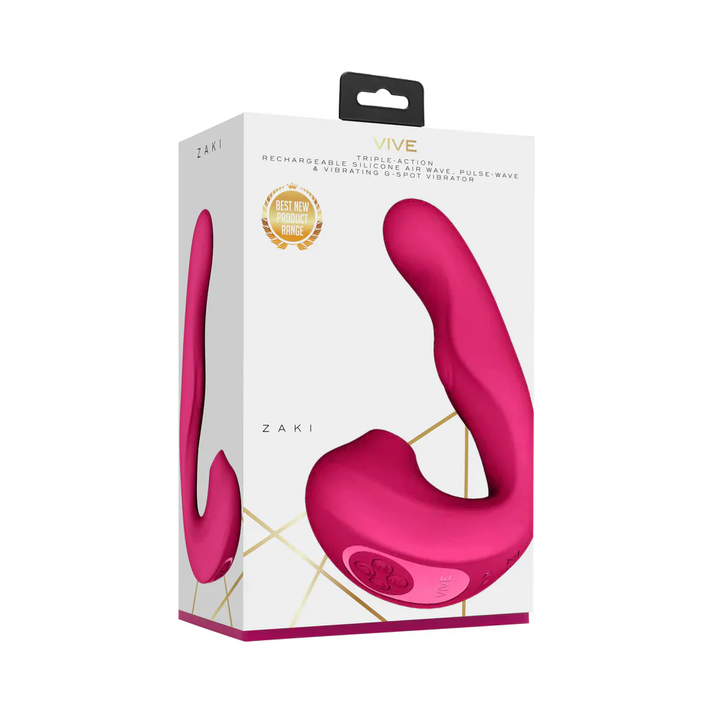 The Vive Zaki - A Rose Toy With A G-Spot Vibrator - Image 3